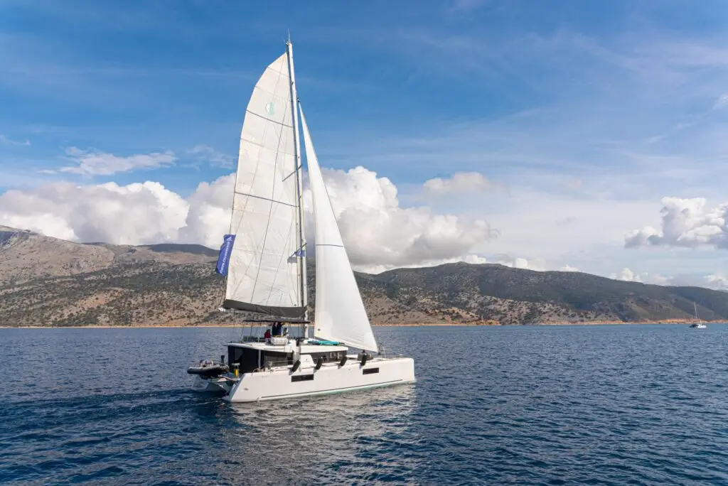 Blue Velvet Lagoon 52F Catamaran Charter in Greece: Your All-Inclusive Sailing Adventure