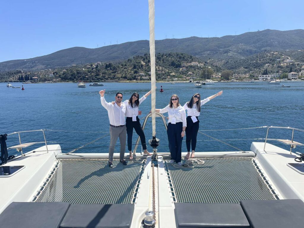 Ionian Catamarans yacht charter team