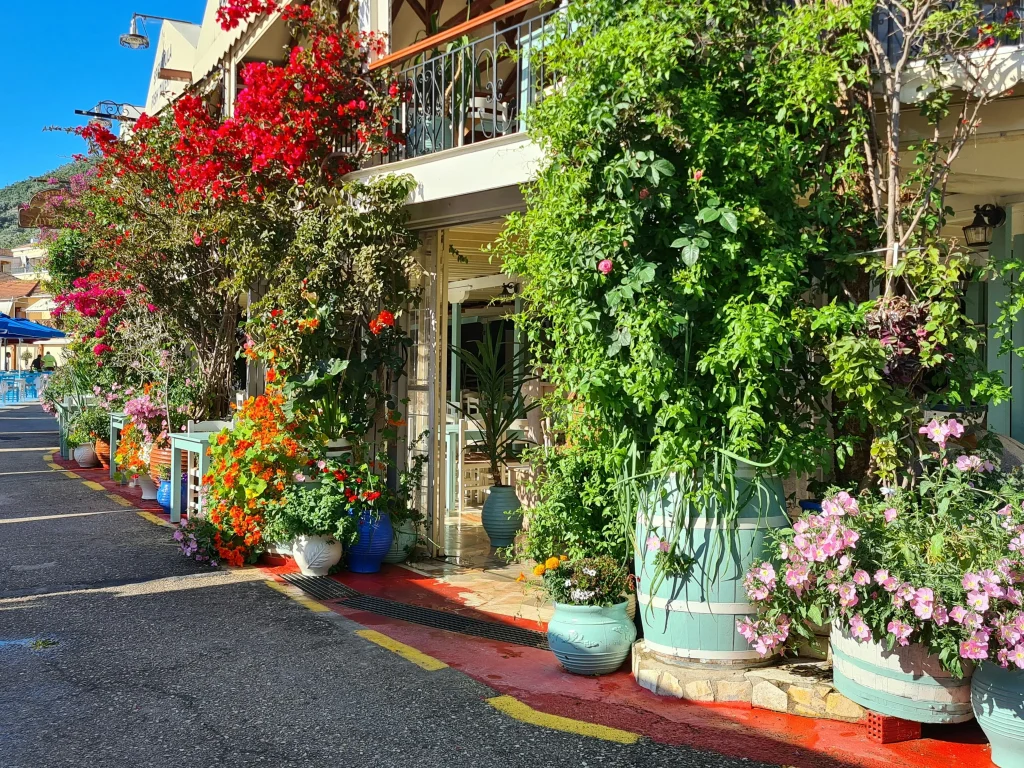 family taverna in the ionian islands