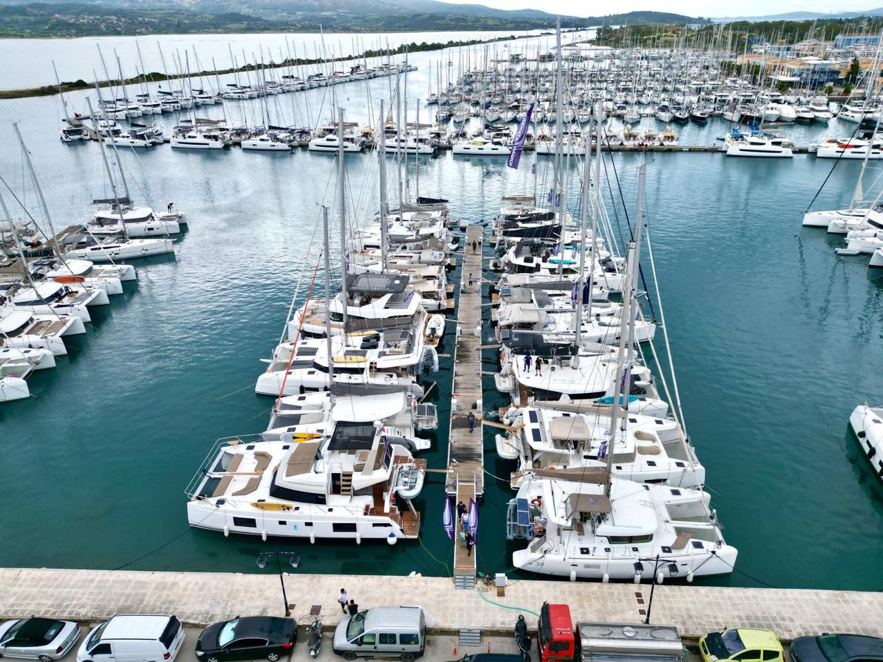 ionian catamarans lefkas pontoon