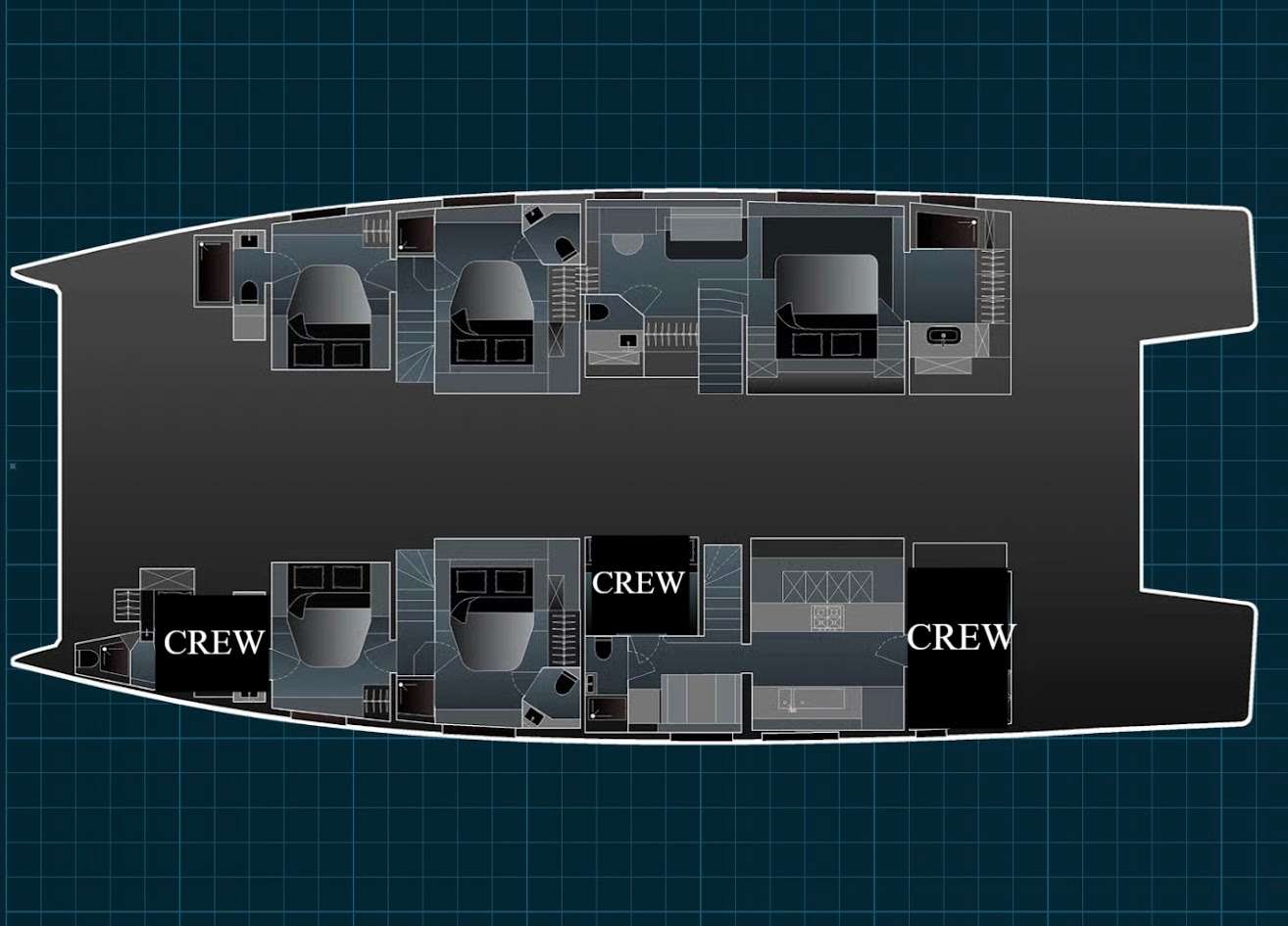 ALINA - Boat Interior Layout