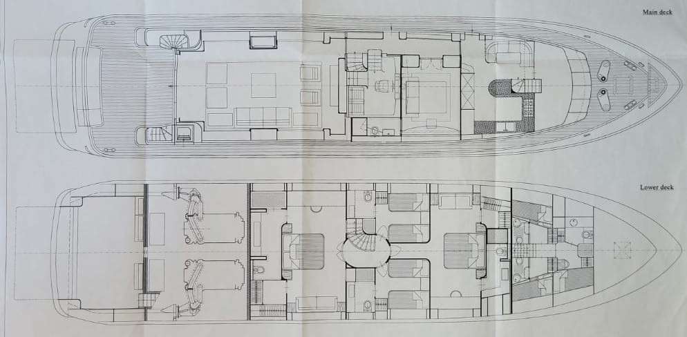 TIGRA - Boat Interior Layout