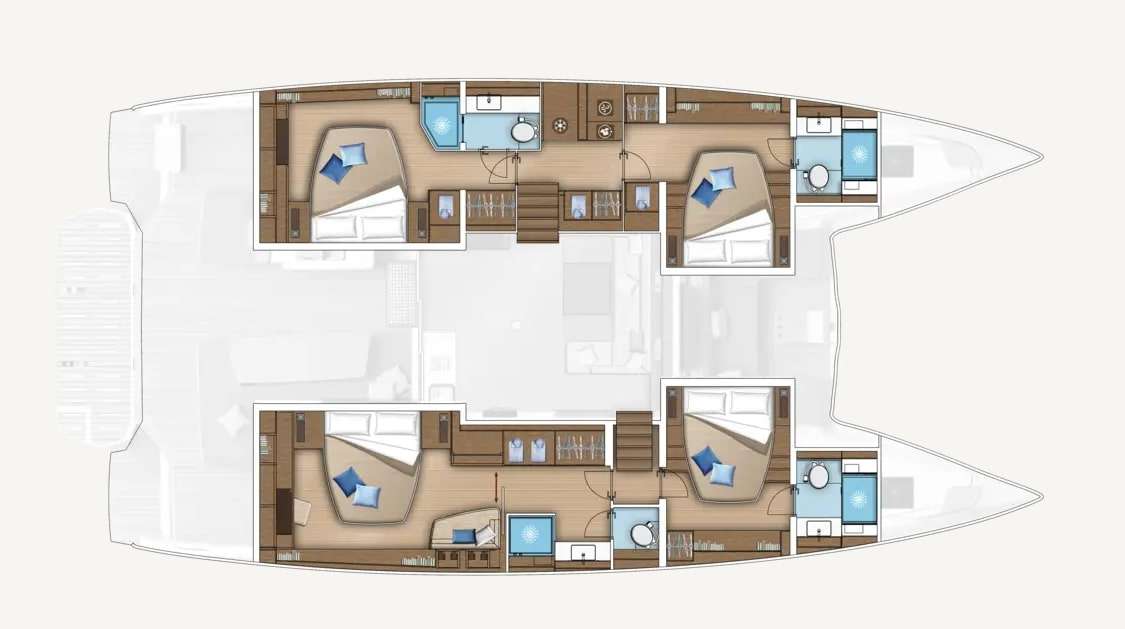 LULU - Boat Interior Layout