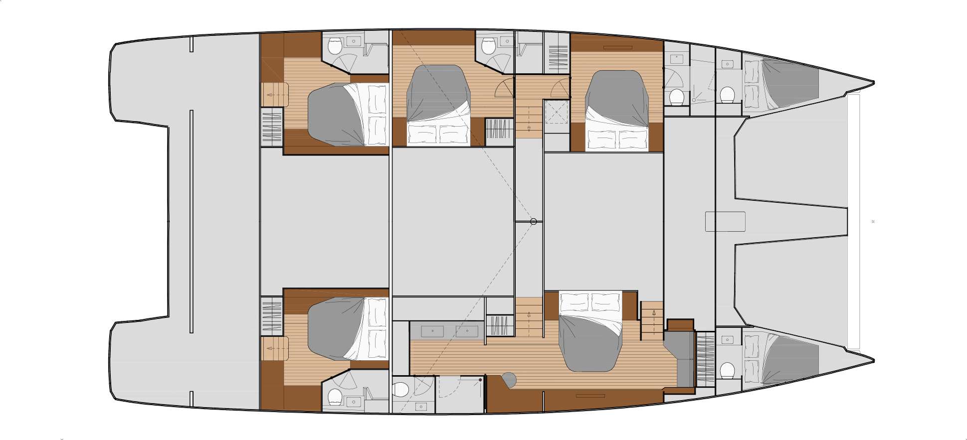 ARIVA - Boat Interior Layout