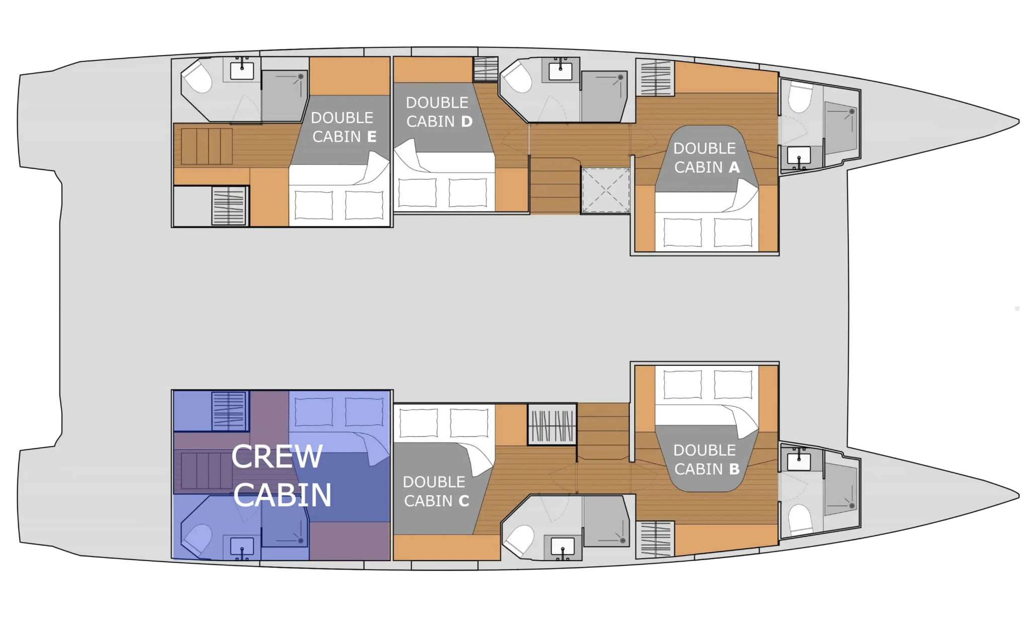 ALTHEA - Boat Interior Layout