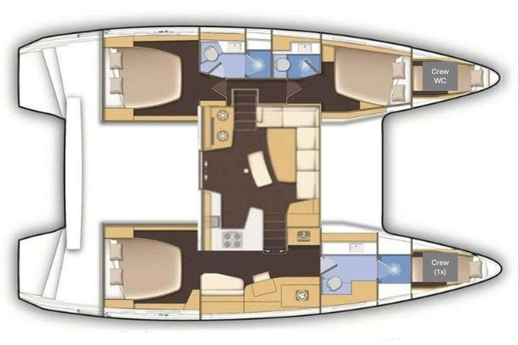 INSPIRE - Boat Interior Layout
