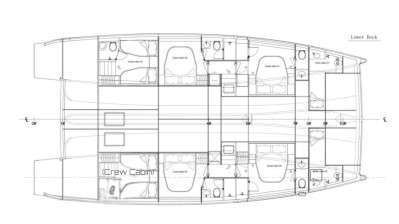 ANDARE OLTRE - Boat Interior Layout