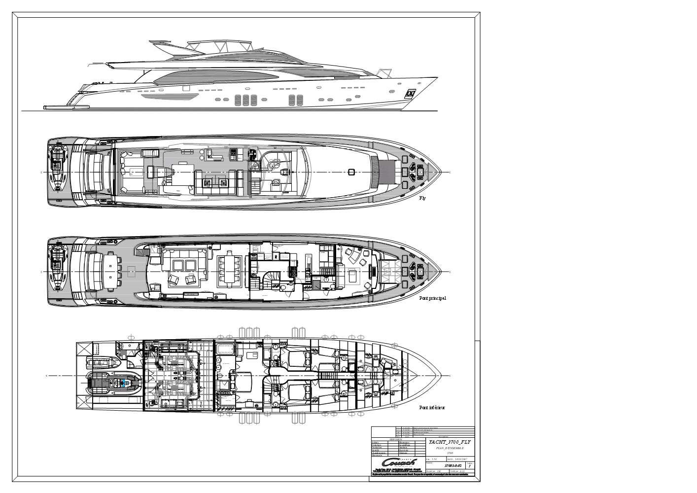 DRAGON - Boat Interior Layout