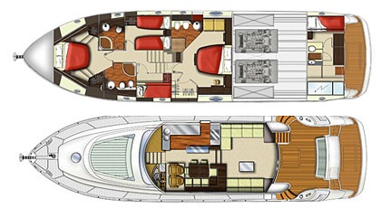 GEORGE V - Boat Interior Layout