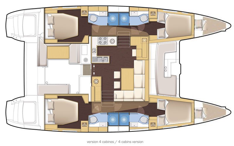 AMELIA - Boat Interior Layout