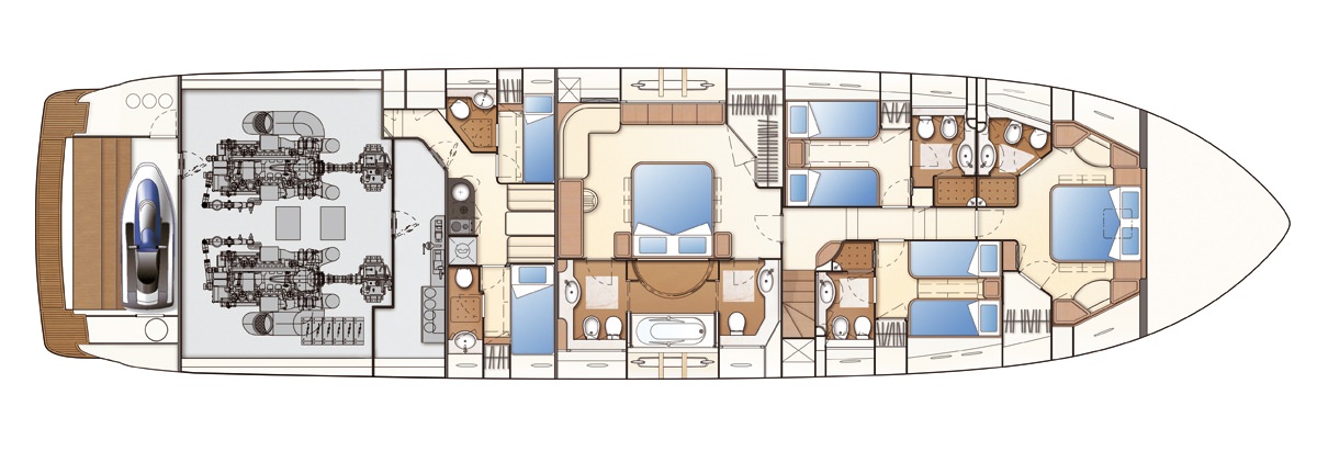 DAY OFF - Boat Interior Layout