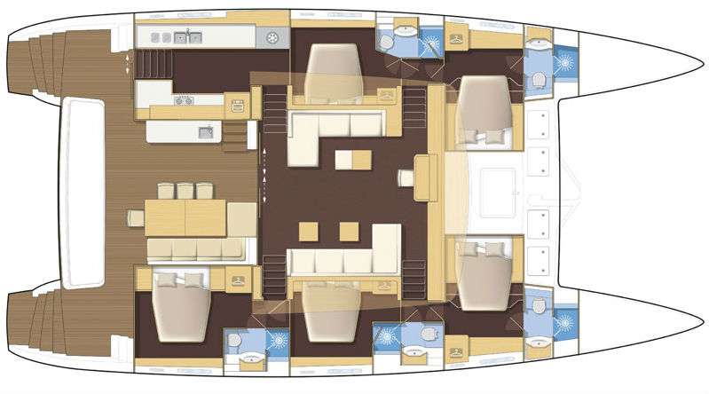 SELENE - Boat Interior Layout