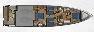 QUESTA e VITA - Boat Interior Layout