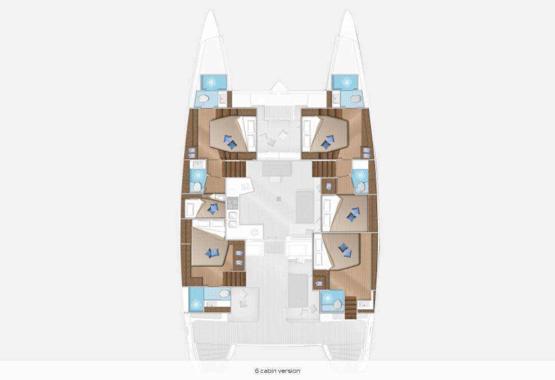 SUMMER STAR - Boat Interior Layout