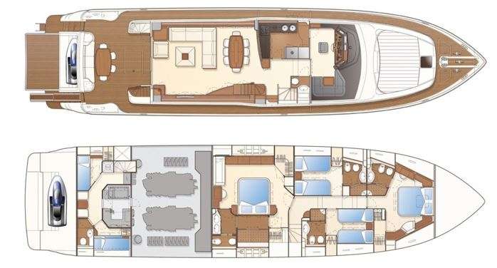 PIOLA - Boat Interior Layout