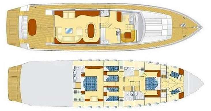 PAREAKI - Boat Interior Layout