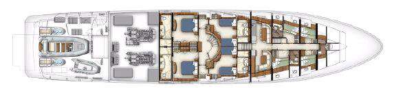 GRANDE AMORE - Boat Interior Layout