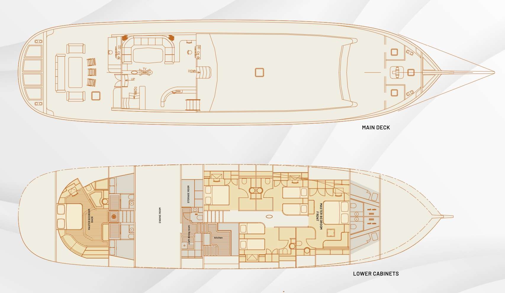 QUEEN OF DATCA - Boat Interior Layout