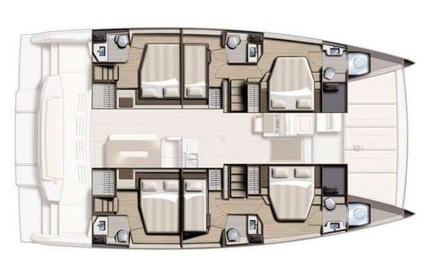 KOS 48.1 - Boat Interior Layout