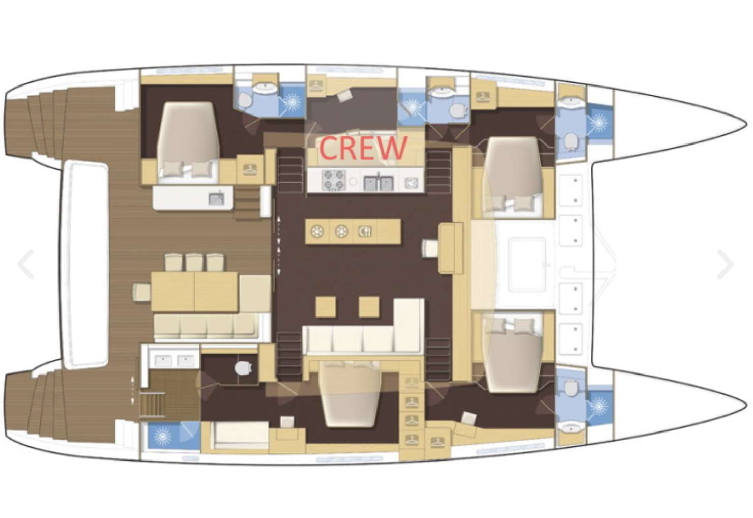 GRACE - Boat Interior Layout
