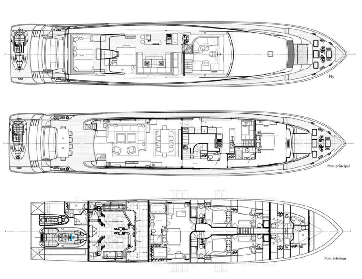 HAKUNA MATATA - Boat Interior Layout