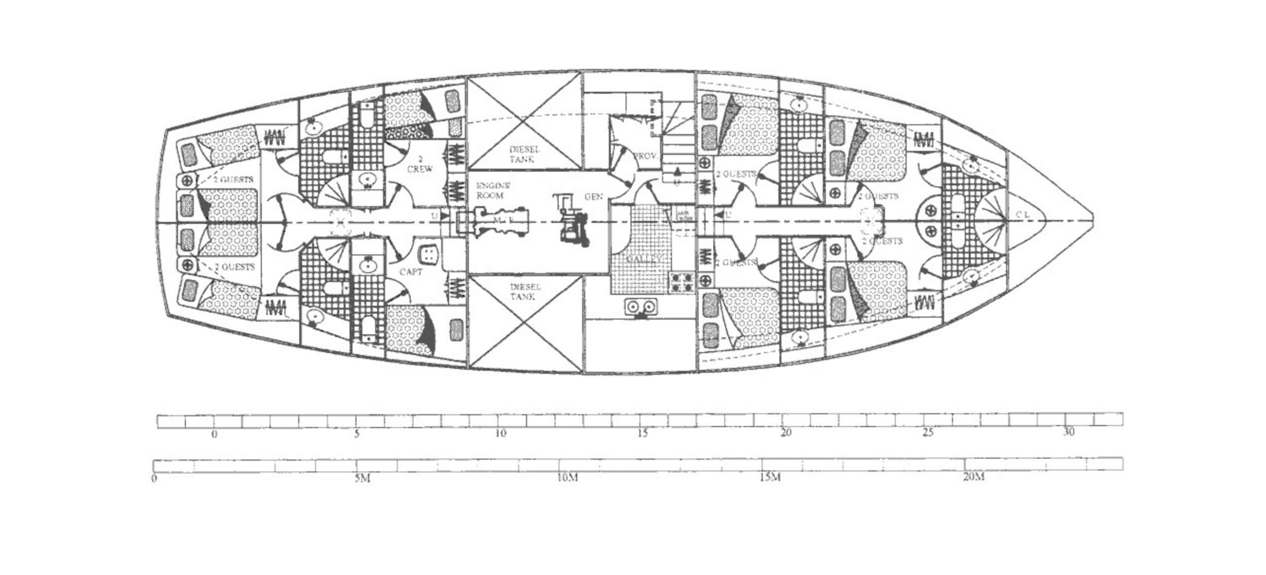 MYRA - Boat Interior Layout