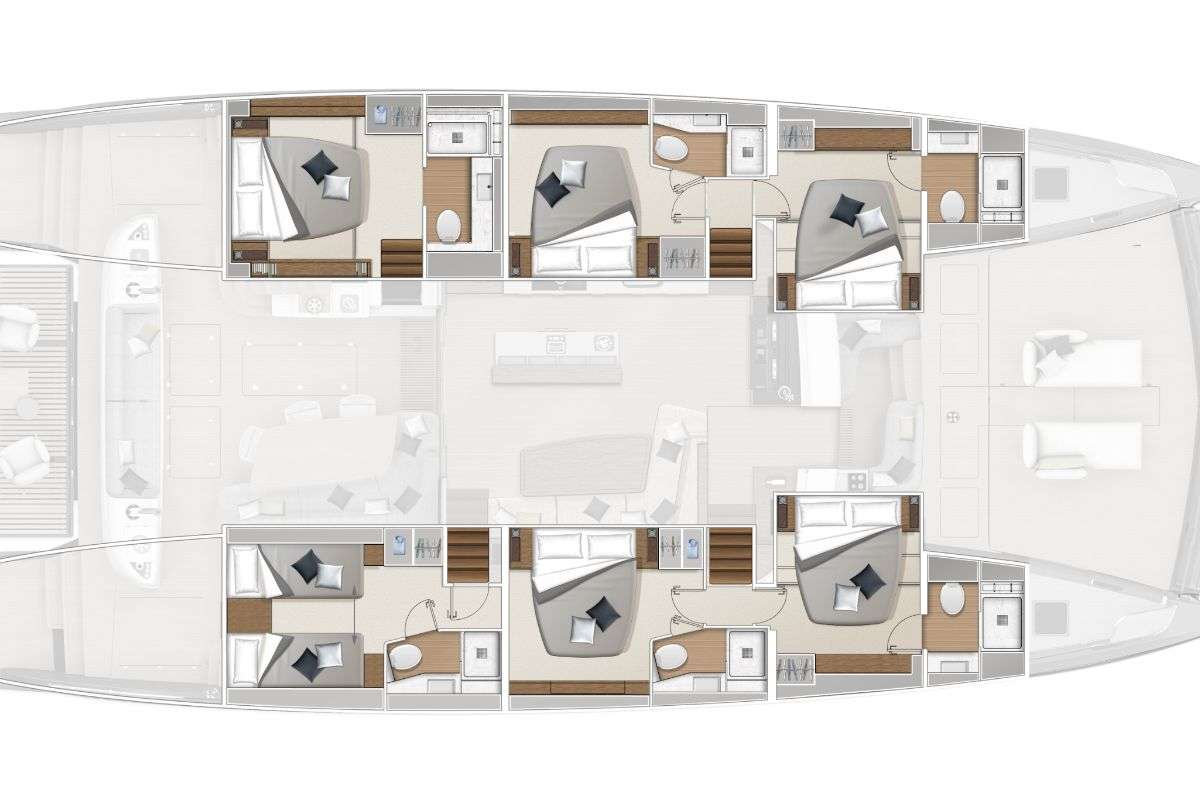 VALIUM 67 - Boat Interior Layout