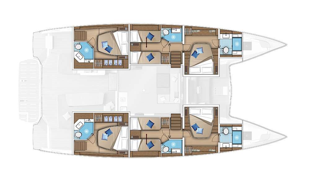 VALIUM 55 - Boat Interior Layout
