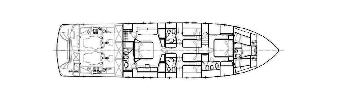 ALEGRIA - Boat Interior Layout