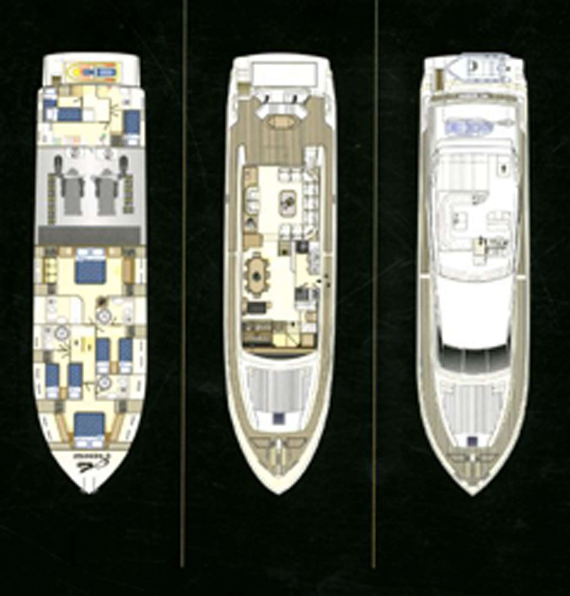 KENTAVROS II - Boat Interior Layout