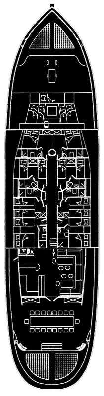 MATINA - Boat Interior Layout