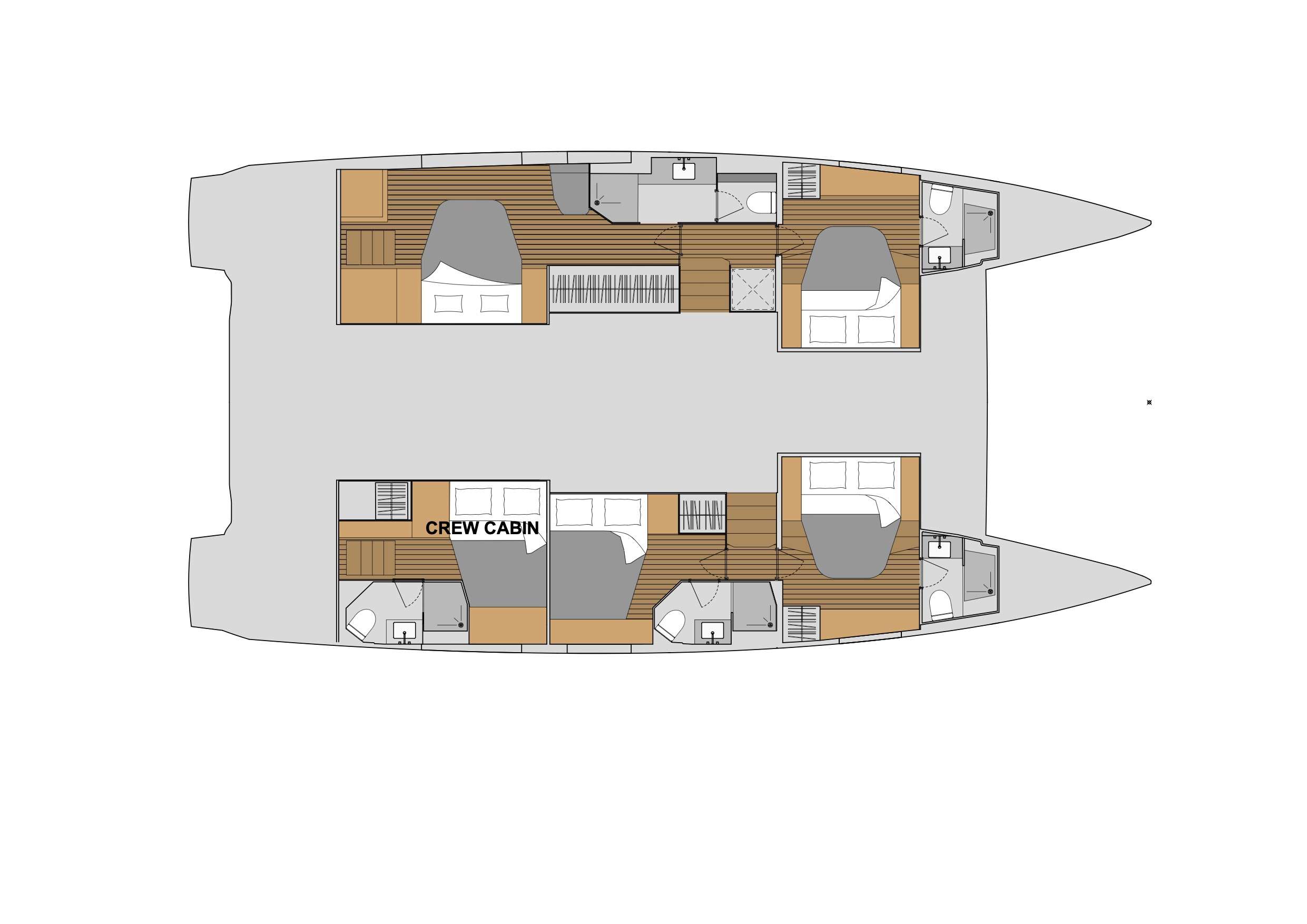 AMANTE - Boat Interior Layout