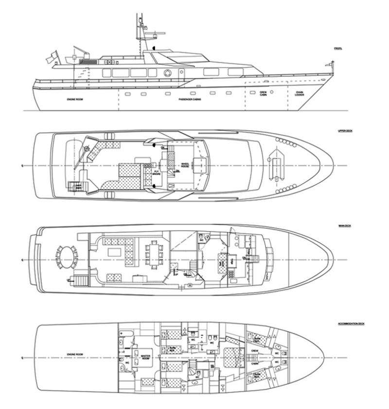 KARMA - Boat Interior Layout
