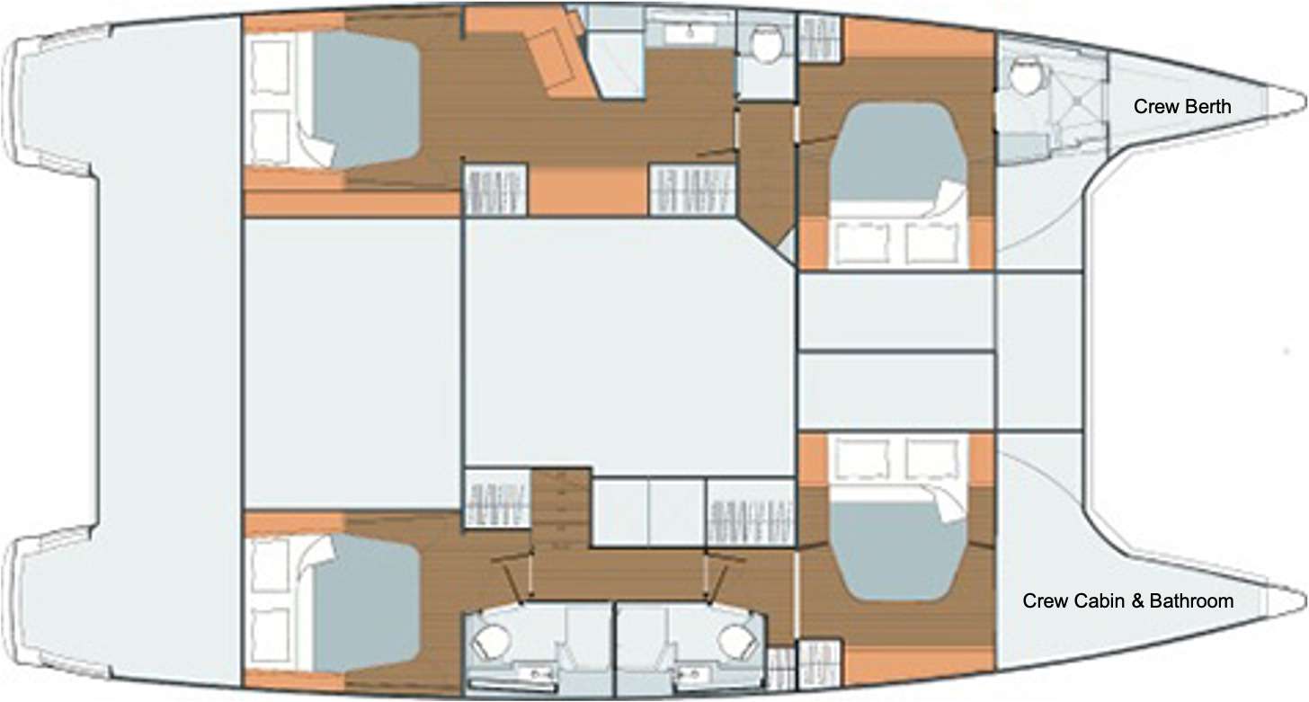 IZABELLA - Boat Interior Layout