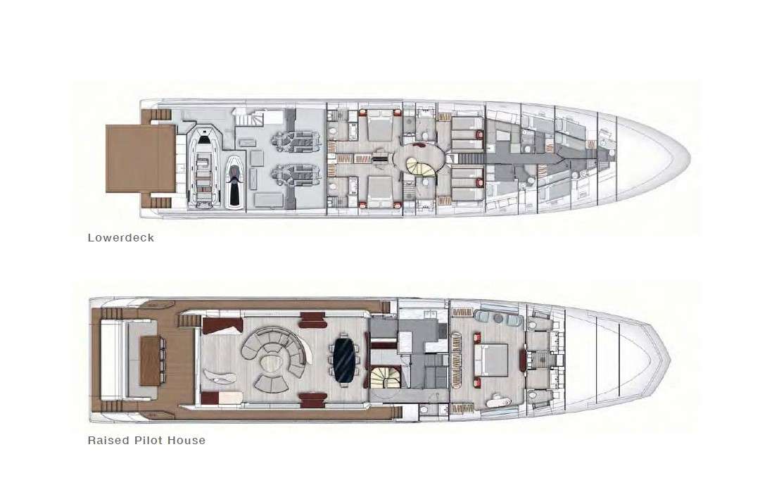 LOVE T - Boat Interior Layout