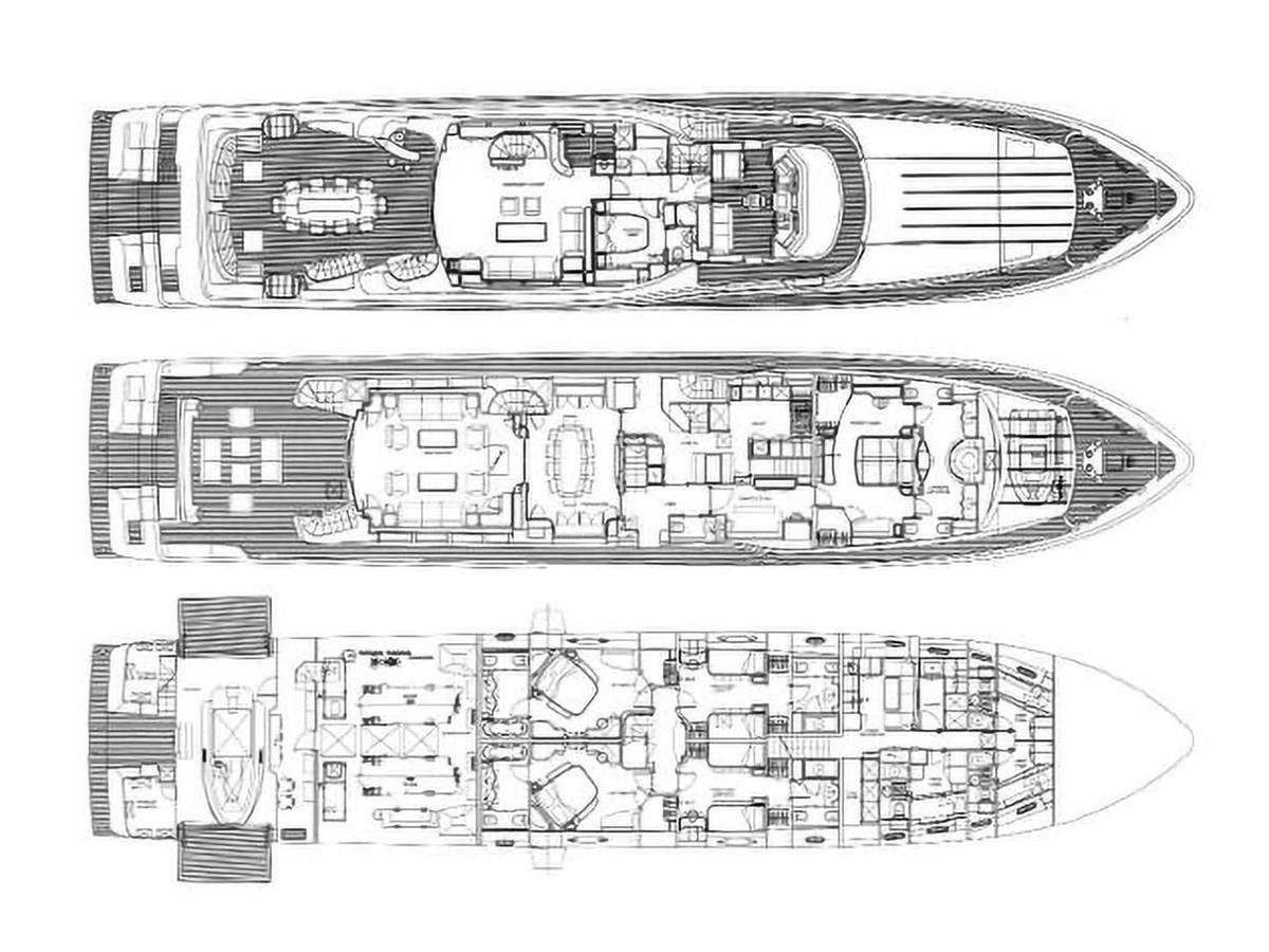 PARADISE - Boat Interior Layout