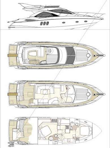 FUNSEEKER - Boat Interior Layout