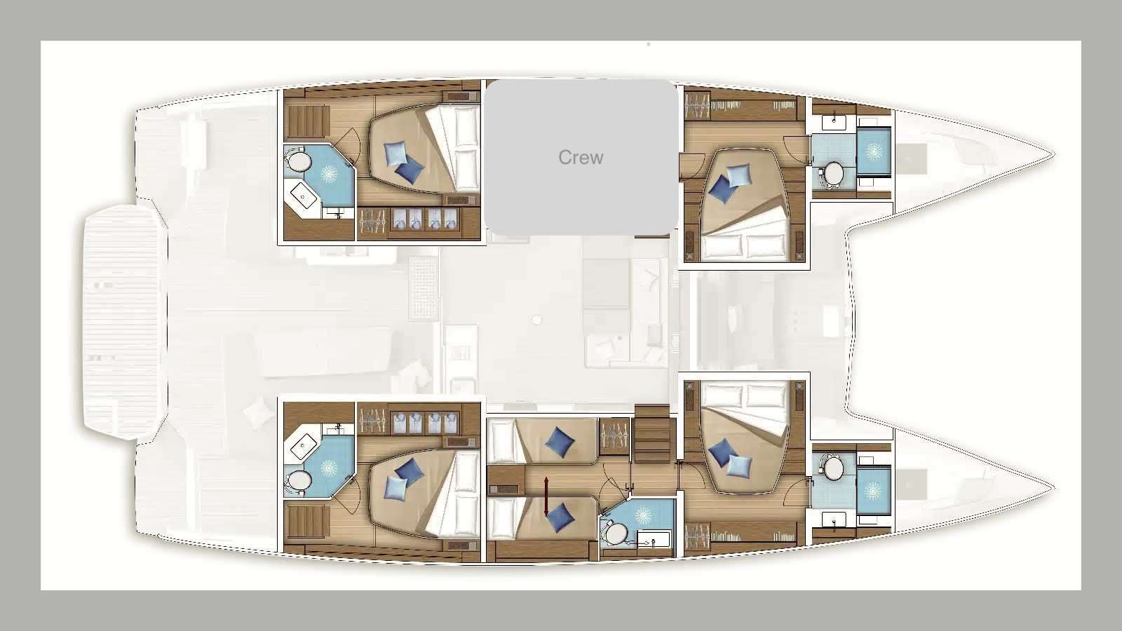 VALINOR (Mediterranean) - Boat Interior Layout