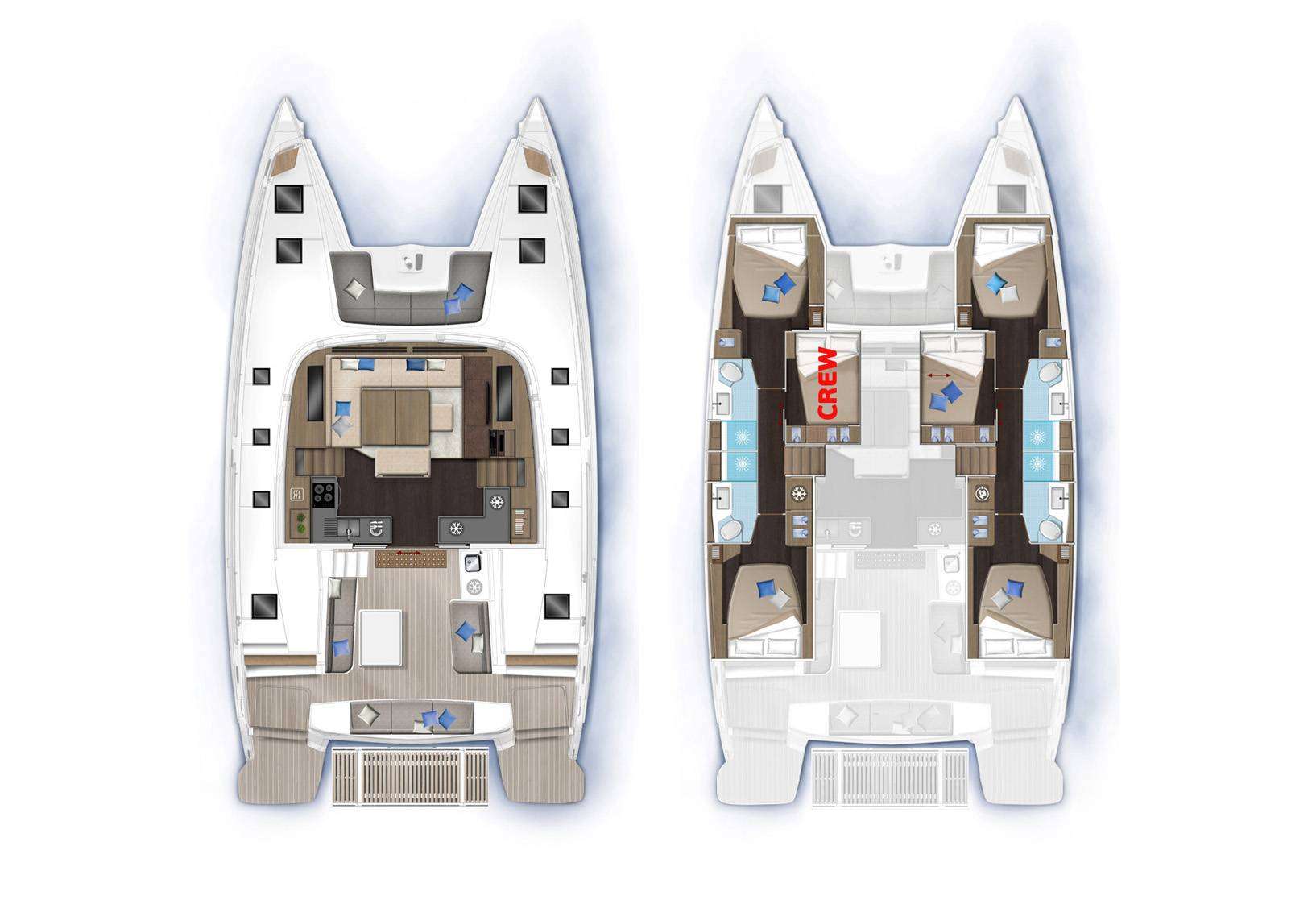 EFFIE STAR - Boat Interior Layout