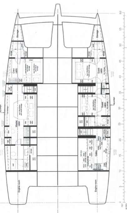 SPICE OF LIFE - Boat Interior Layout