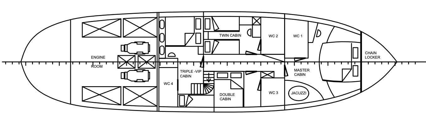 COSMOS - Boat Interior Layout