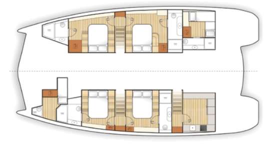 Honeymoon - Boat Interior Layout