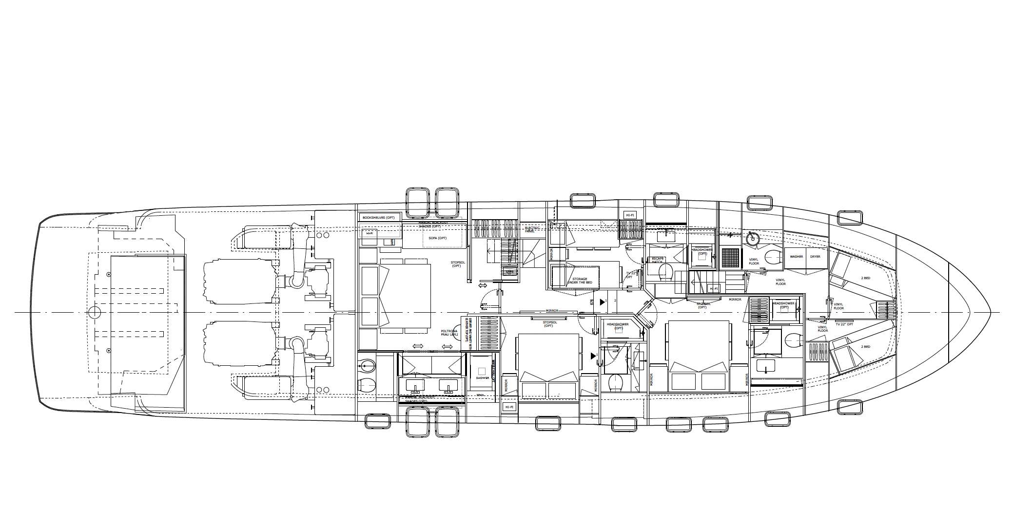 AKASTI - Boat Interior Layout