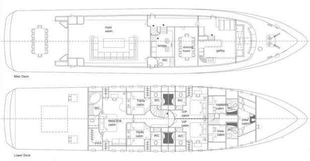NOVA - Boat Interior Layout