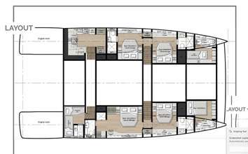 ALTEYA - Boat Interior Layout