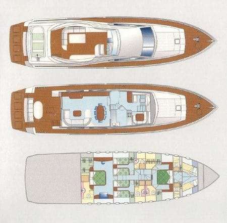 STRESS NEGATIVE - Boat Interior Layout