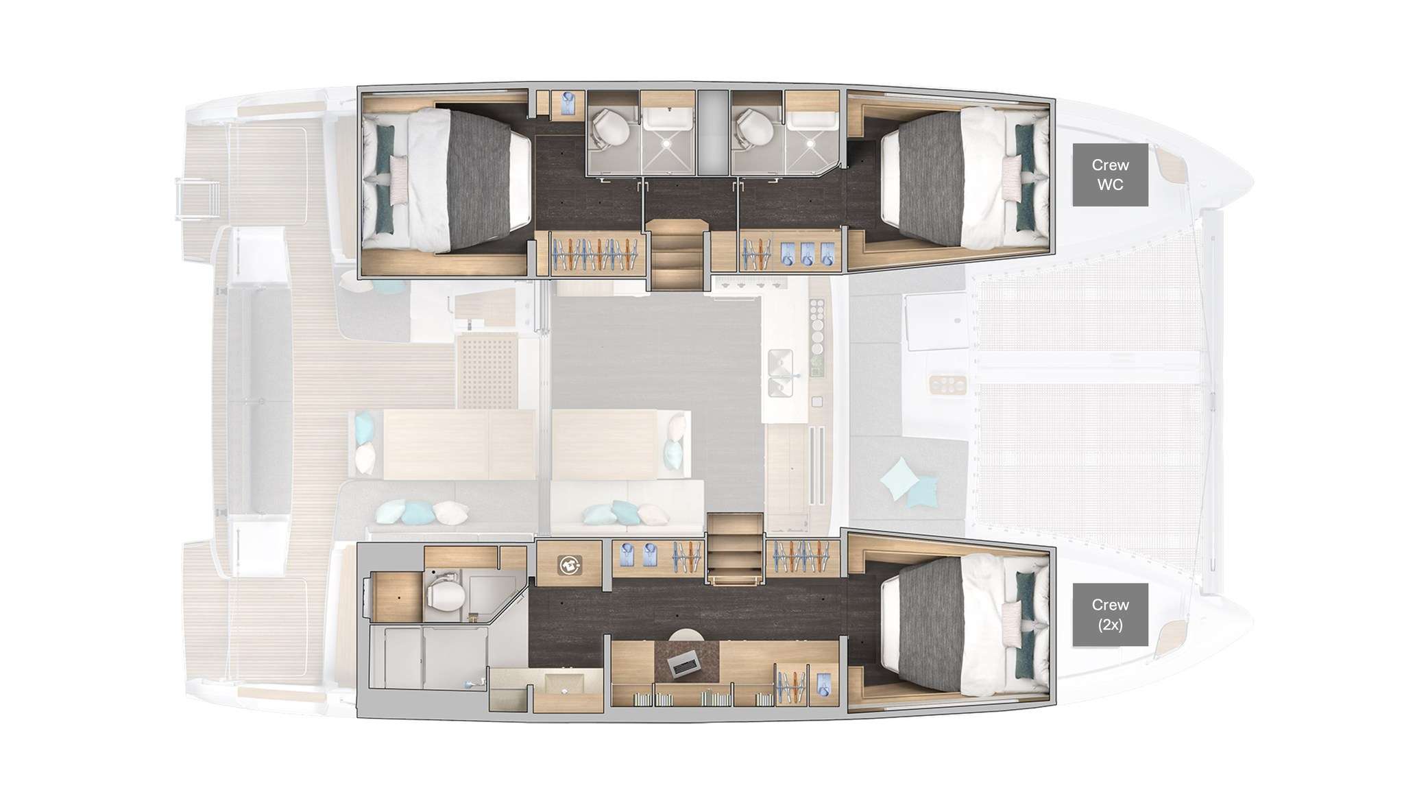 SOLANA - Boat Interior Layout