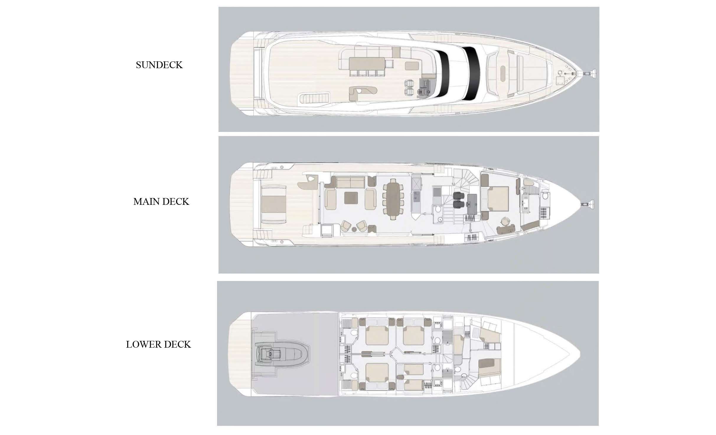 ALADDIN SANE - Boat Interior Layout