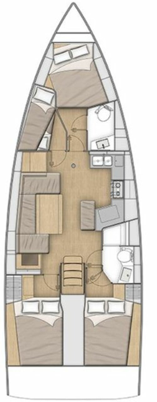 Joy - Boat Interior Layout
