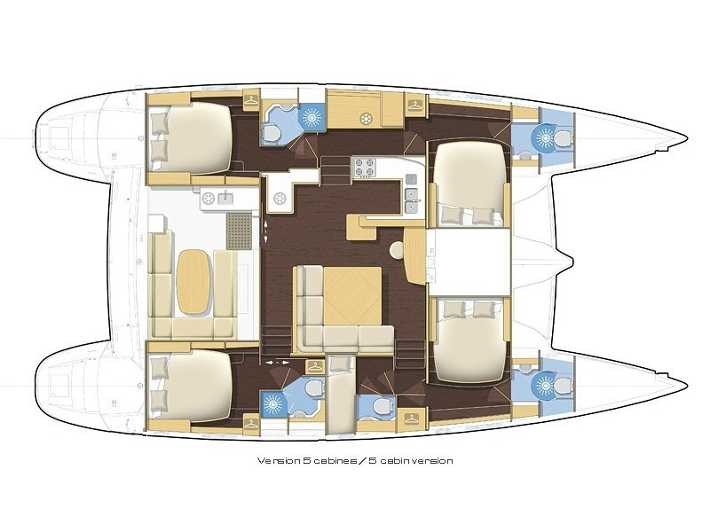 Infinity - Boat Interior Layout